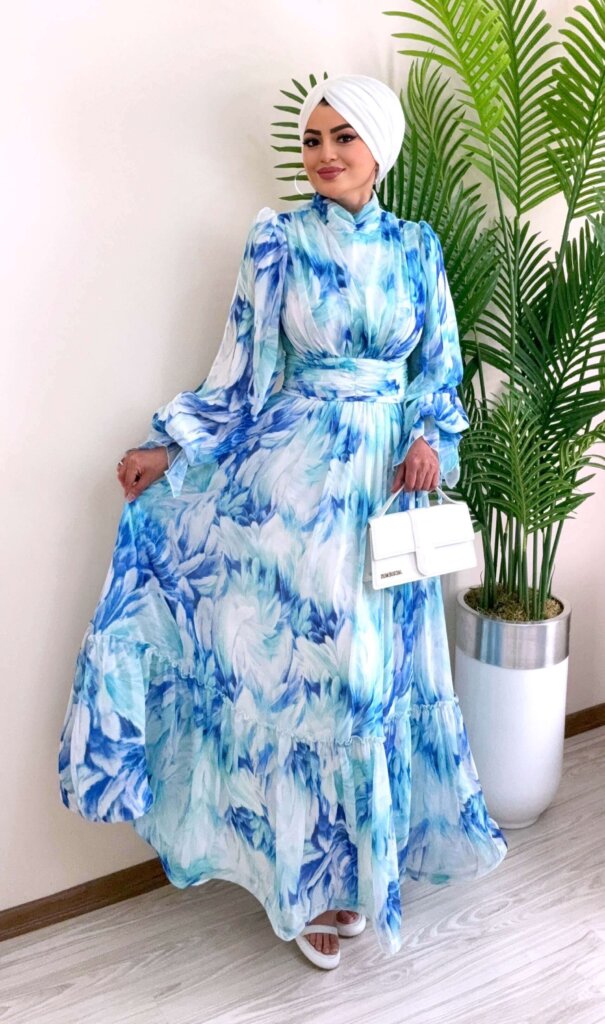 mavi-desenli-elbise-tesettur-kadin-giyim-