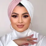 Pudra Pembe Dolgulu Düğüm Bone
