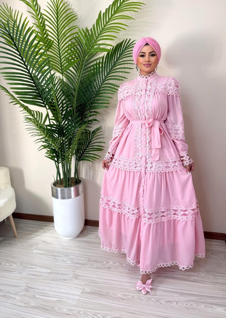 Şeker Pembe İthal Elbise