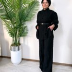 Blanqa siyah suit