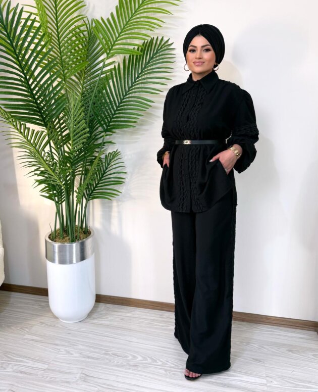 Blanqa siyah suit