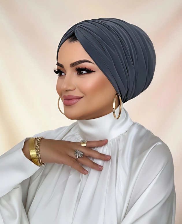 Antrasit Dolgulu Drapeli Bone