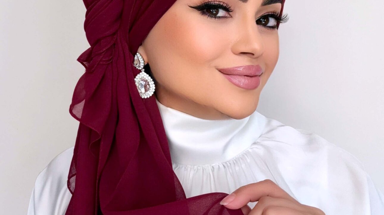 bordo-dolgulu-dugumlu-salli-bone-tesettur-dis-