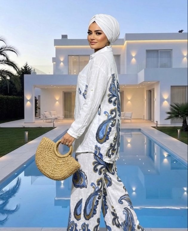Vena İthal Keten Takım tesettür kadın giyim doğal keten kumaş şık ve rahat takım modeli